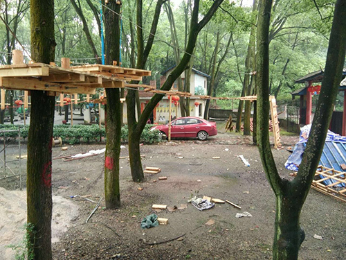 北京丛林穿越｜丛林拓展训练器材