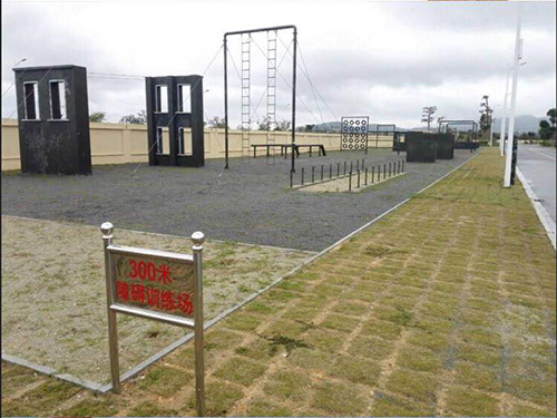 北京300米障碍训练场建设